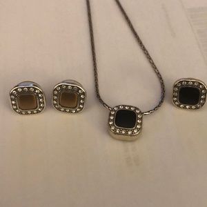 Brighton necklace and earrings